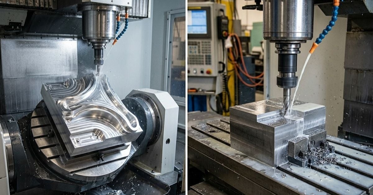 5-Axis vs. 3-Axis CNC Precision Machining Choosing the Right Setup for Your Part
