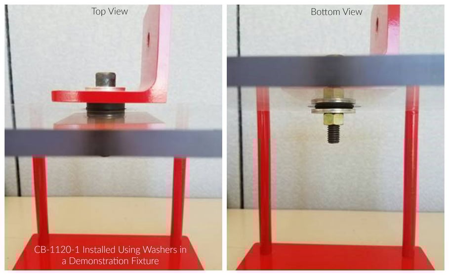 Why Consider A Safetied Vibration Isolation Mount Solution Center Bonded Mount