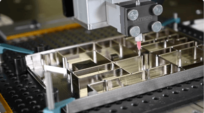 Micro Dispensing of Electrically Conductive Materials: Small Bead-Size Form-in-Place Gaskets