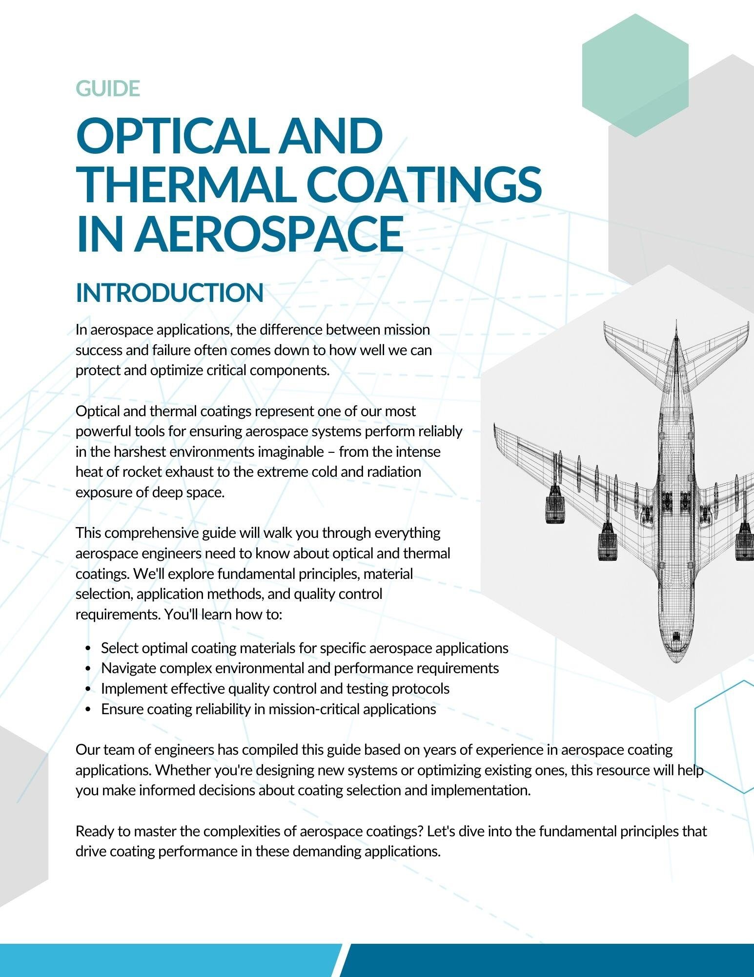 Optical and Thermal Coatings in Aerospace Guide (1)