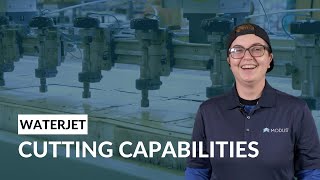 Video: Waterjet Cutting Overview