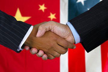 Trump and Manufacturing | US and China Handshake