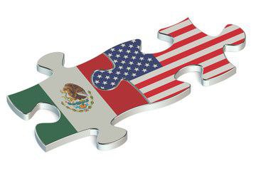 Trump and Manufacturing | US and Mexico Puzzle Pieces