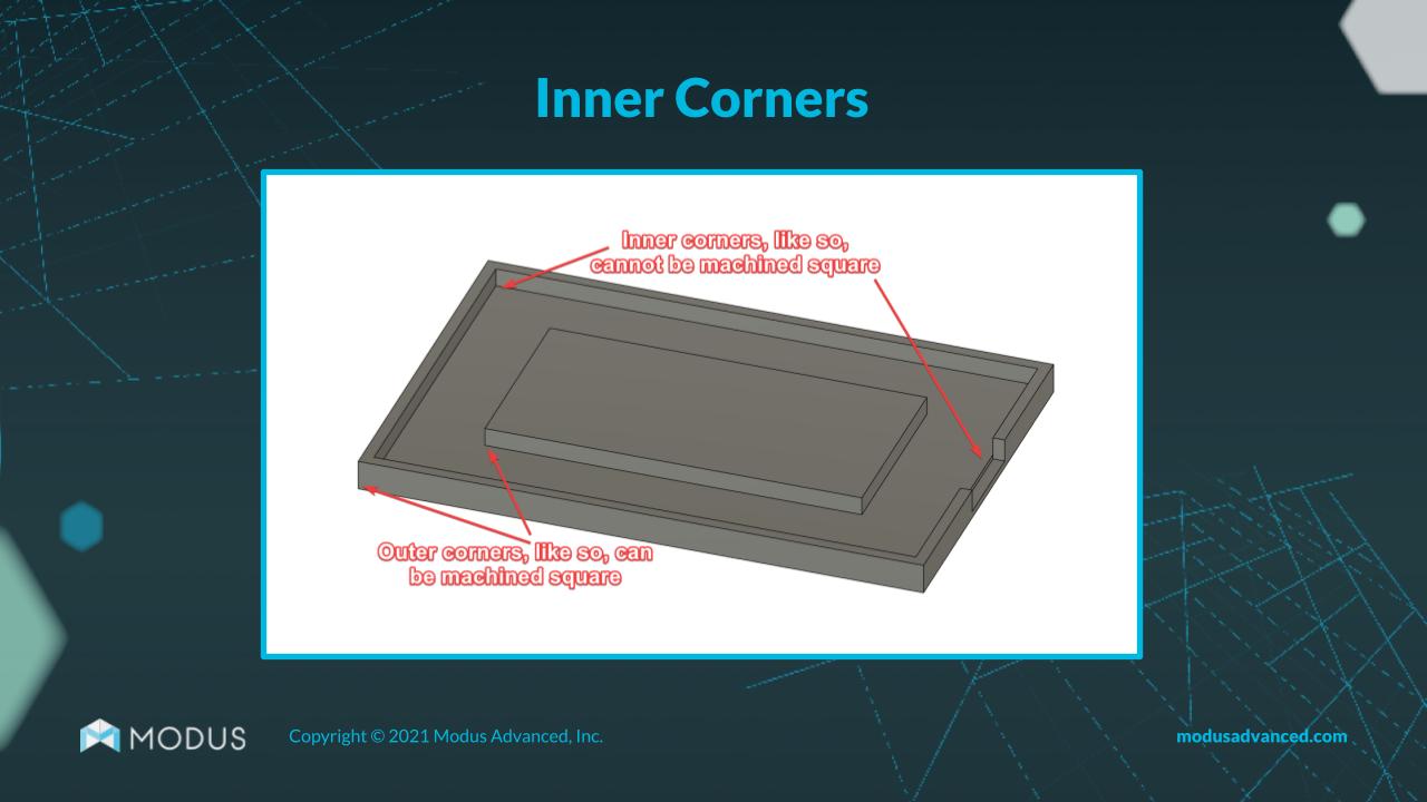 Design Considerations for Machined Parts: 13 Design Features That Can ...