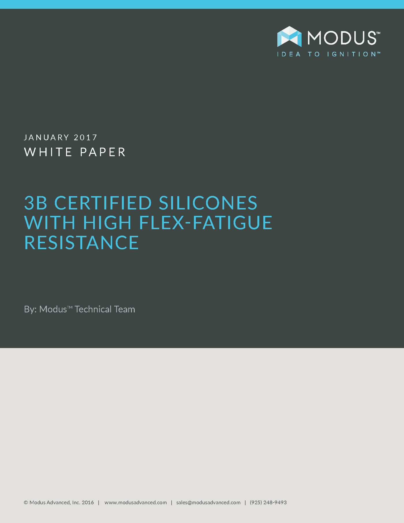 A-A-59588 Class 3B Silicones White Paper